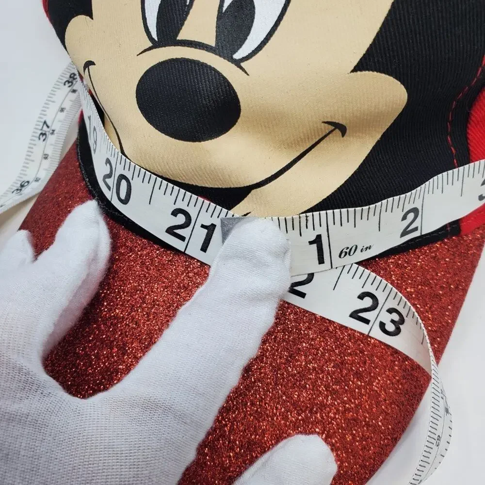 Disney Minnie Mouse Ears Red Dad Hat Adjustable